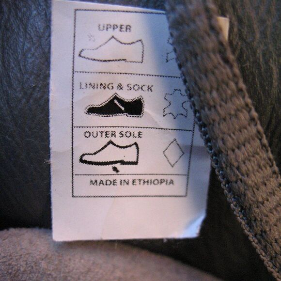 Gray Suede Fringe Bohemian Wedge Ankle Boots 6.5 - Picture 13 of 14